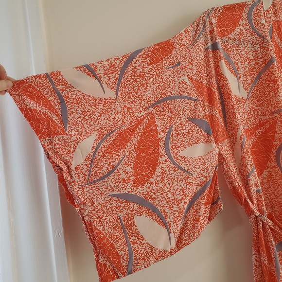 Golden Deer | Intimates & Sleepwear | Golden Deer 0 Silk Robe Kimono ...